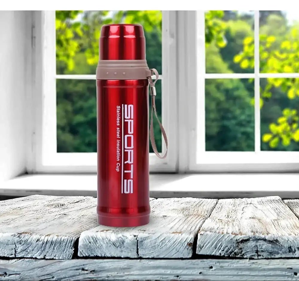 Hot And Cold Stainless Steel Vacuum Flask Water Bottle (750ml) - KT Bazar BD Shop