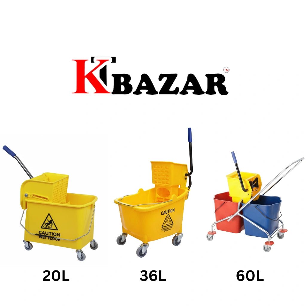 Industrial Mop Bucket - KT Bazar BD Shop
