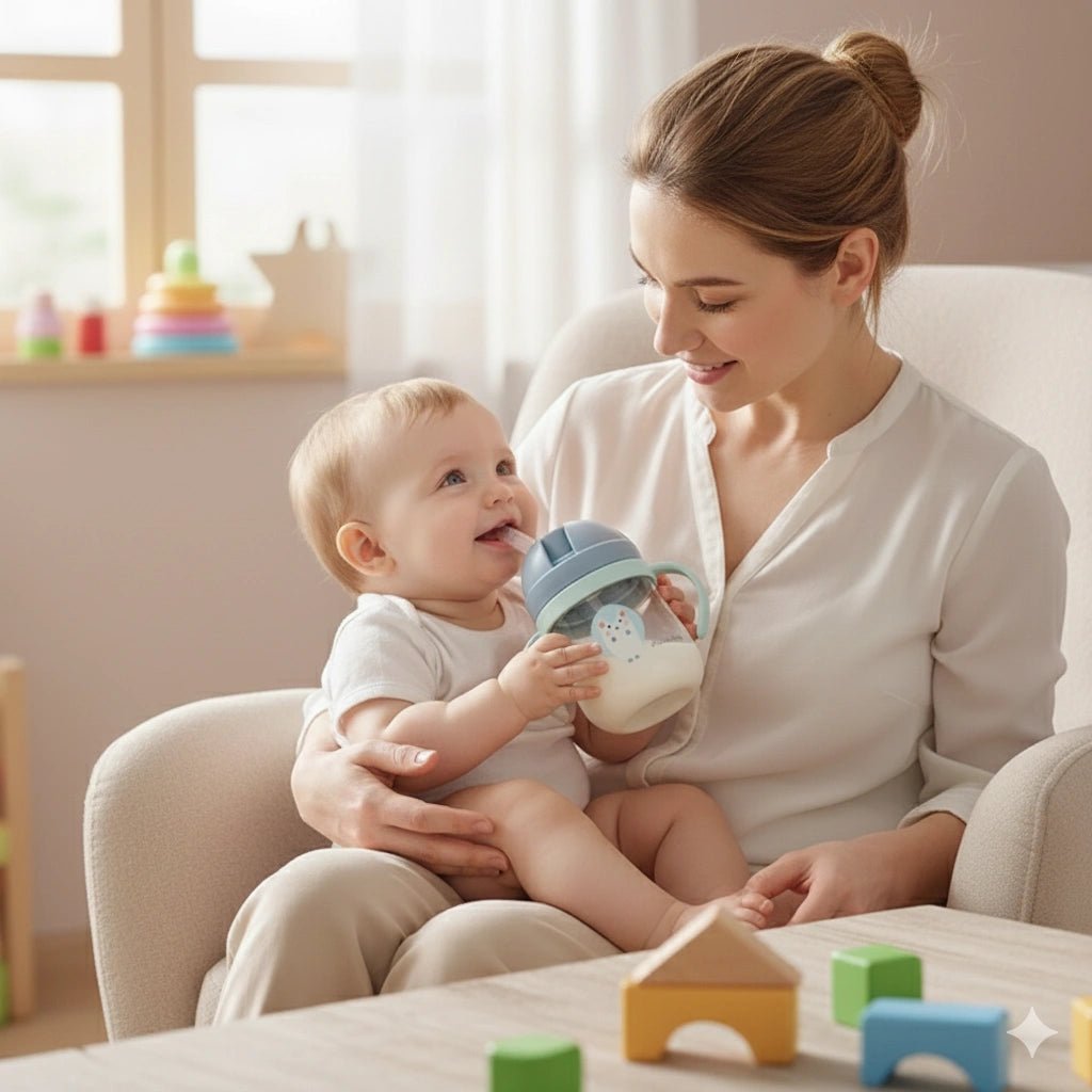 Kids Sippy Cup with Handles – Spill - Proof Drinking Cup for Toddlers & Children - KT Bazar BD Shop