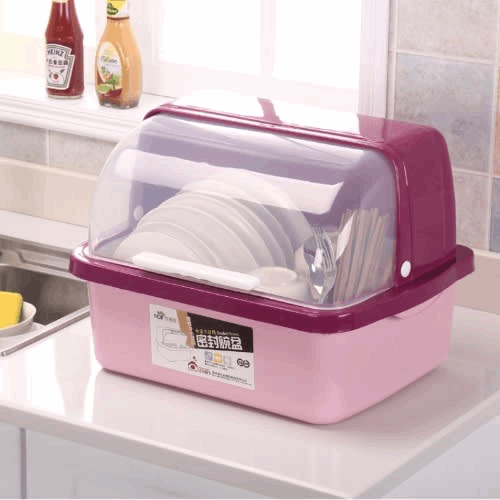 Kitchen Dish Rack Plastic - KT Bazar BD Shop