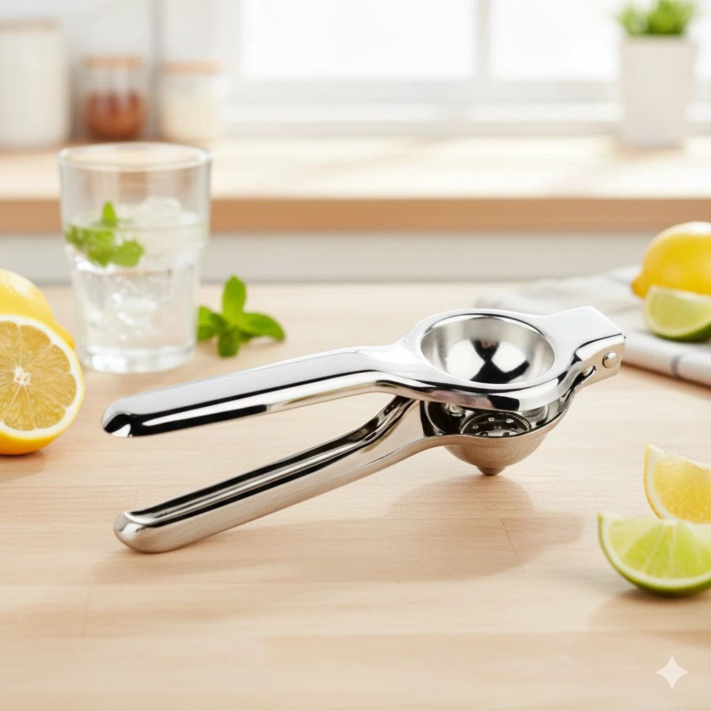 Lemon Juicer - Silver - KT Bazar BD Shop