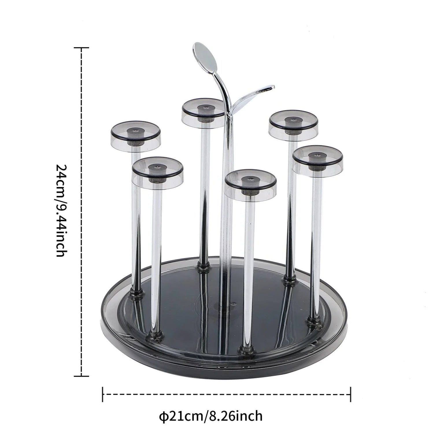 Luxurious 6 pcs Glass Holder - KT Bazar BD Shop