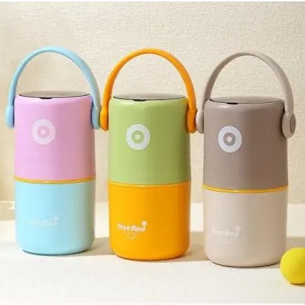 MENIBENTO Stainless Steel 2 Layer Lunch Box - KT Bazar BD Shop