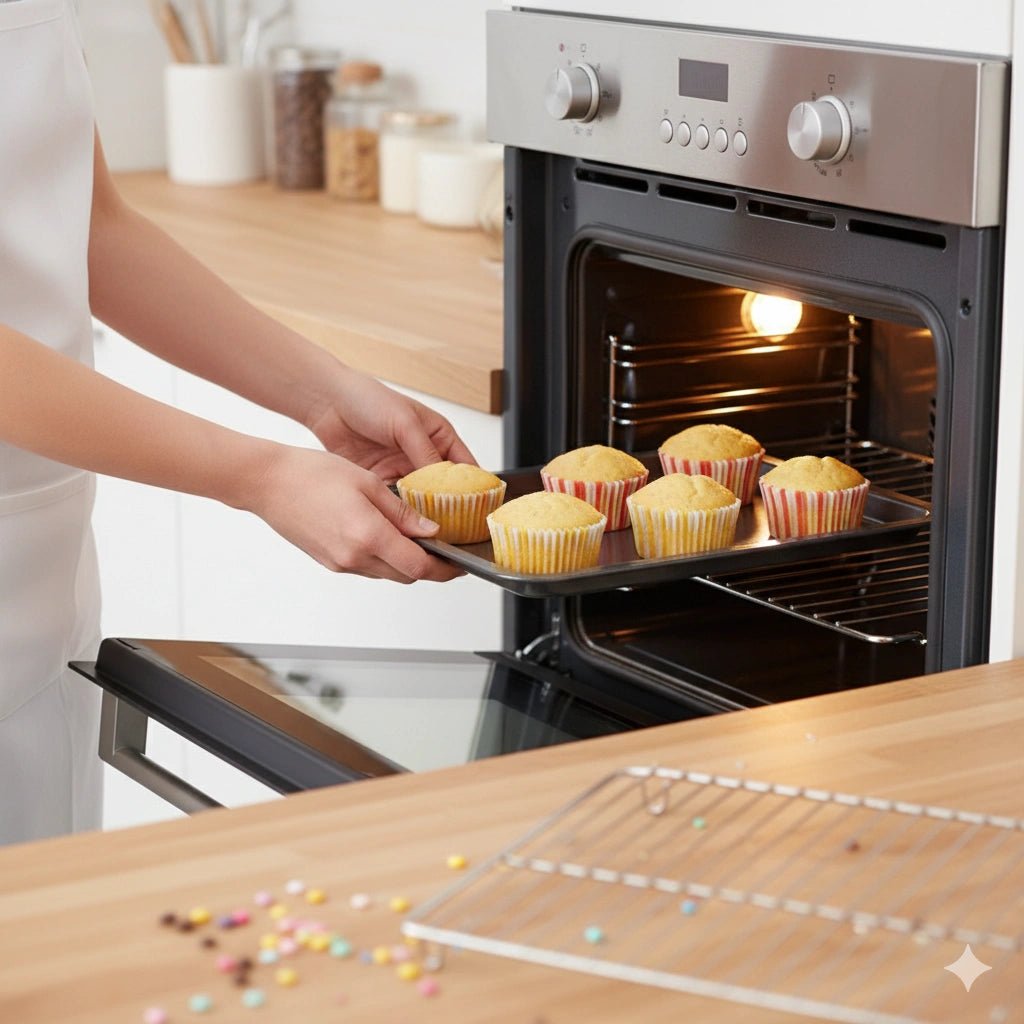 Mini Paper Cupcake Liners – Assorted Muffin Baking Cups (24pcs) - KT Bazar BD Shop