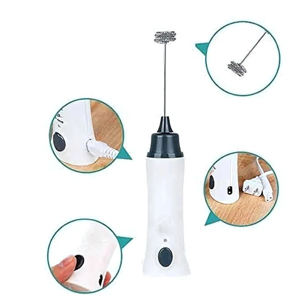 Handheld Electric Coffee Mixer