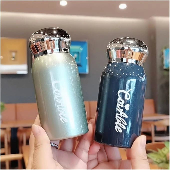 Pocket Stainless Steel Vacuum Flask 200ml, 220ml - KT Bazar BD Shop