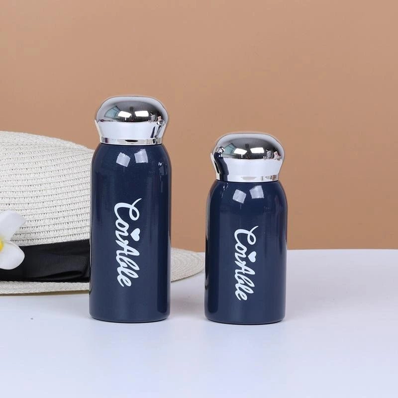Pocket Stainless Steel Vacuum Flask 200ml, 220ml - KT Bazar BD Shop