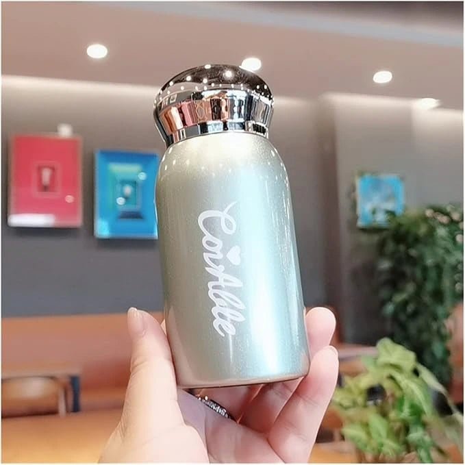 Pocket Stainless Steel Vacuum Flask 200ml, 220ml - KT Bazar BD Shop