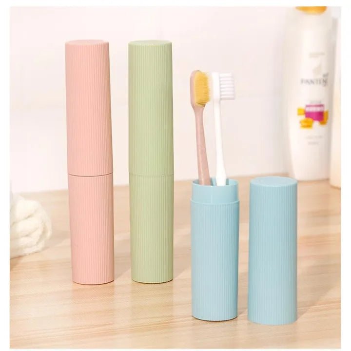 Portable Travel Toothbrush Storage Box – 1pc - KT Bazar BD Shop