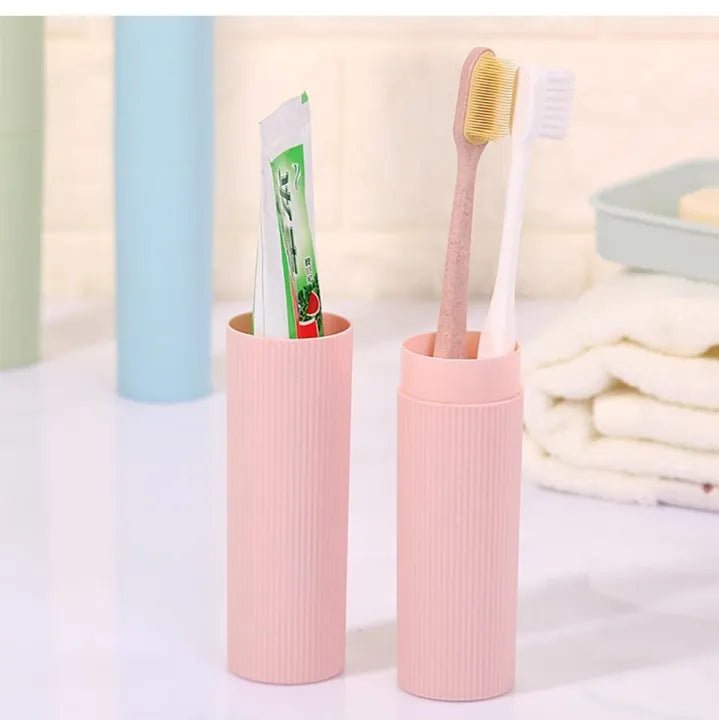 Portable Travel Toothbrush Storage Box – 1pc - KT Bazar BD Shop