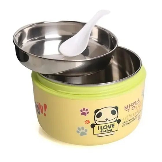 QQ 2 LAYER STAINLESS STEEL LUNCH BOX 800 ML - KT Bazar BD Shop