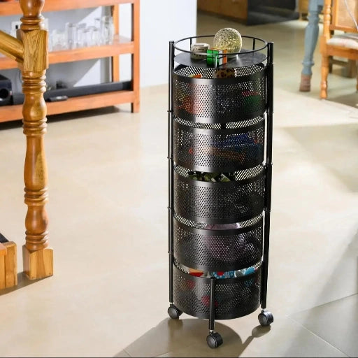 Rotating Kitchen Trolley