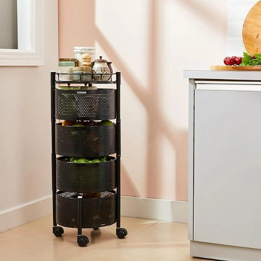 Rotating Kitchen Trolley