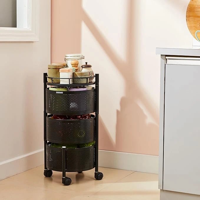 Rotating Kitchen Trolley - KT Bazar BD Shop
