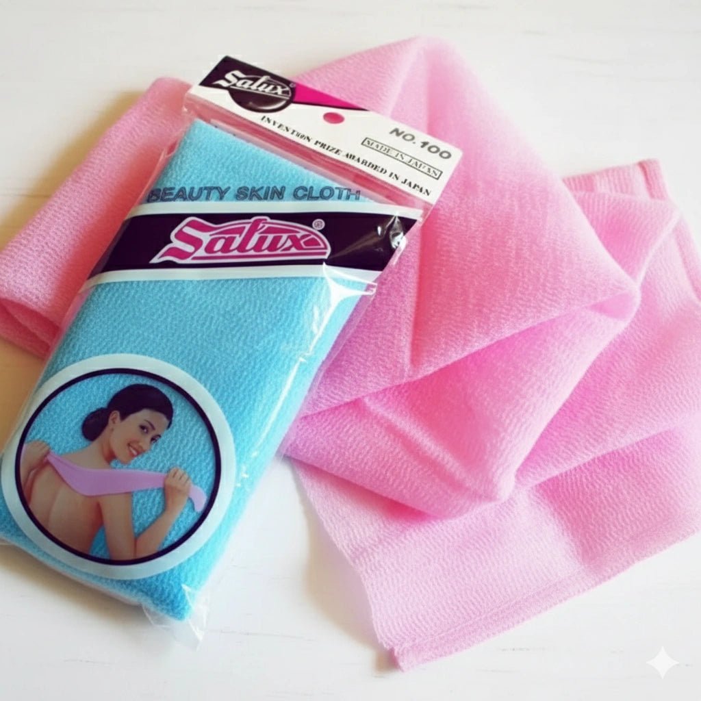 Salux Magic Exfoliating Bath Cloth – Skin Scrubber Body Wash Towel (1 Pc) - KT Bazar BD Shop
