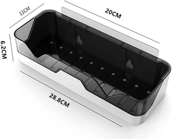 Shower Rack with Hooks – No Drilling Bathroom Organizer - KT Bazar BD Shop