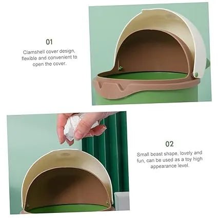 Smart Sensor Trash Can – Touchless Plastic Waste Bin for Living Room, Kitchen & Toilet - KT Bazar BD Shop