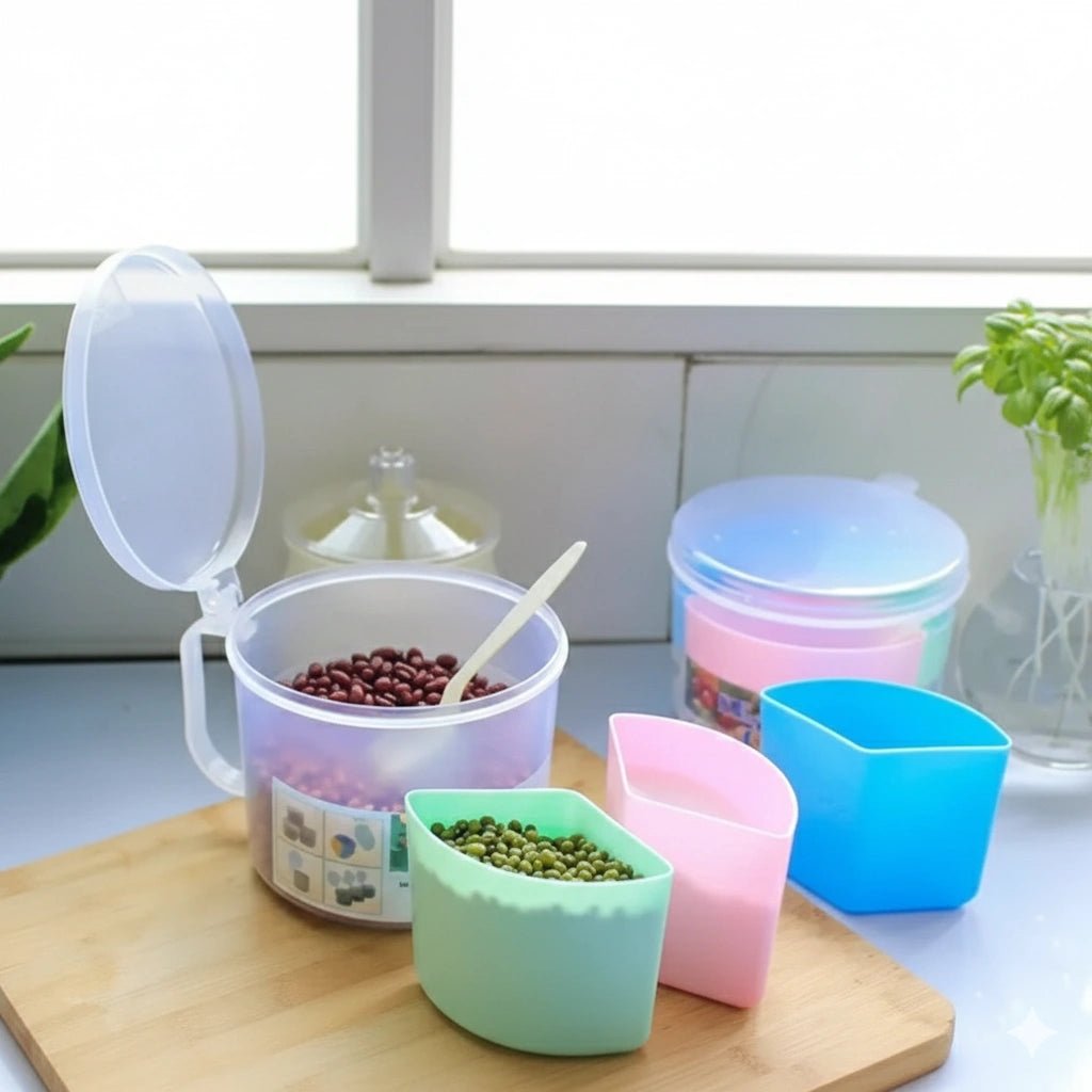 Spice Jar Box Set (3pcs) – Kitchen Accessories - KT Bazar BD Shop