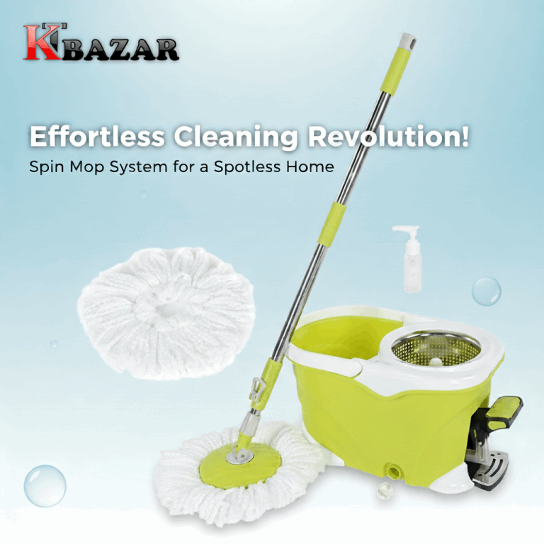 Spin Paddle Mop - KT Bazar BD Shop