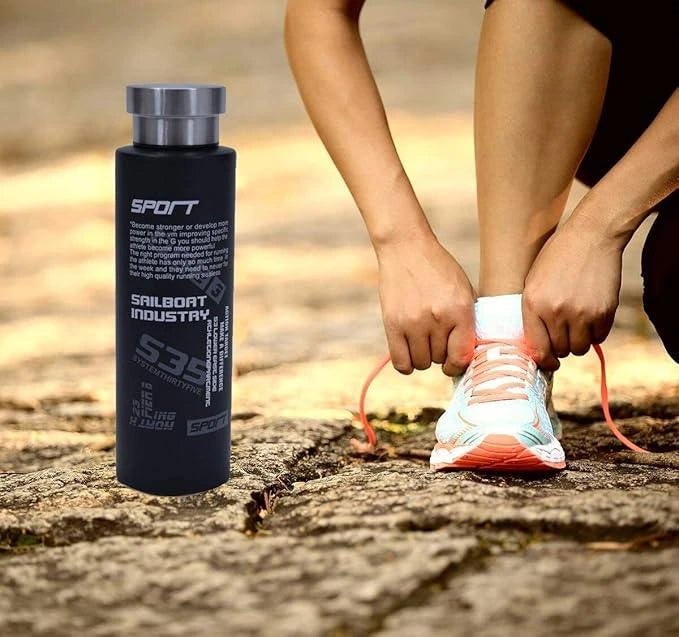 Sports Water Bottle Hot and Cold 800ml and 500ml - KT Bazar BD Shop