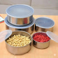 Stainless Steel Food Box 5 in 1 - KT Bazar BD Shop