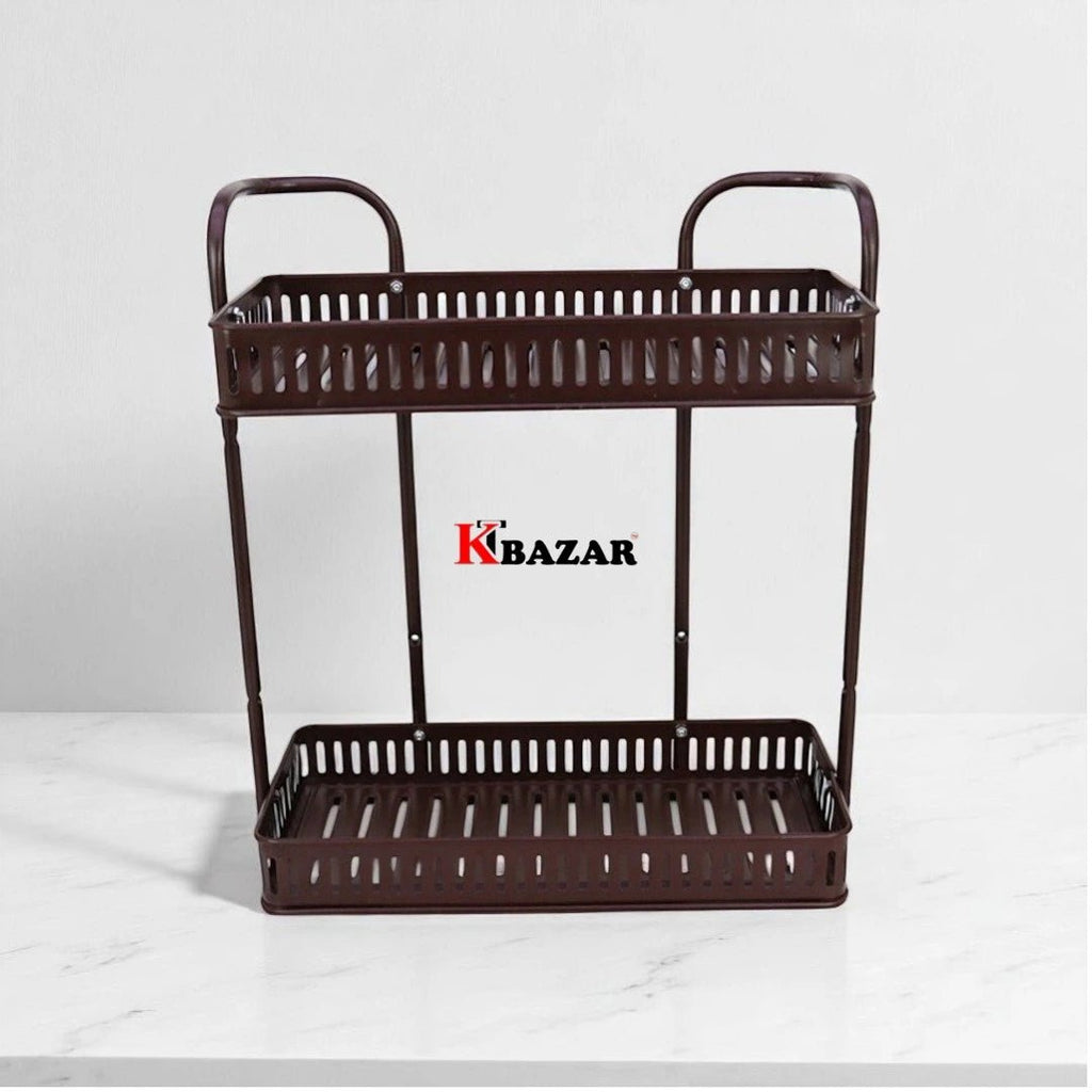 Steel Frame Kitchen Countertop Shelf - KT Bazar BD Shop