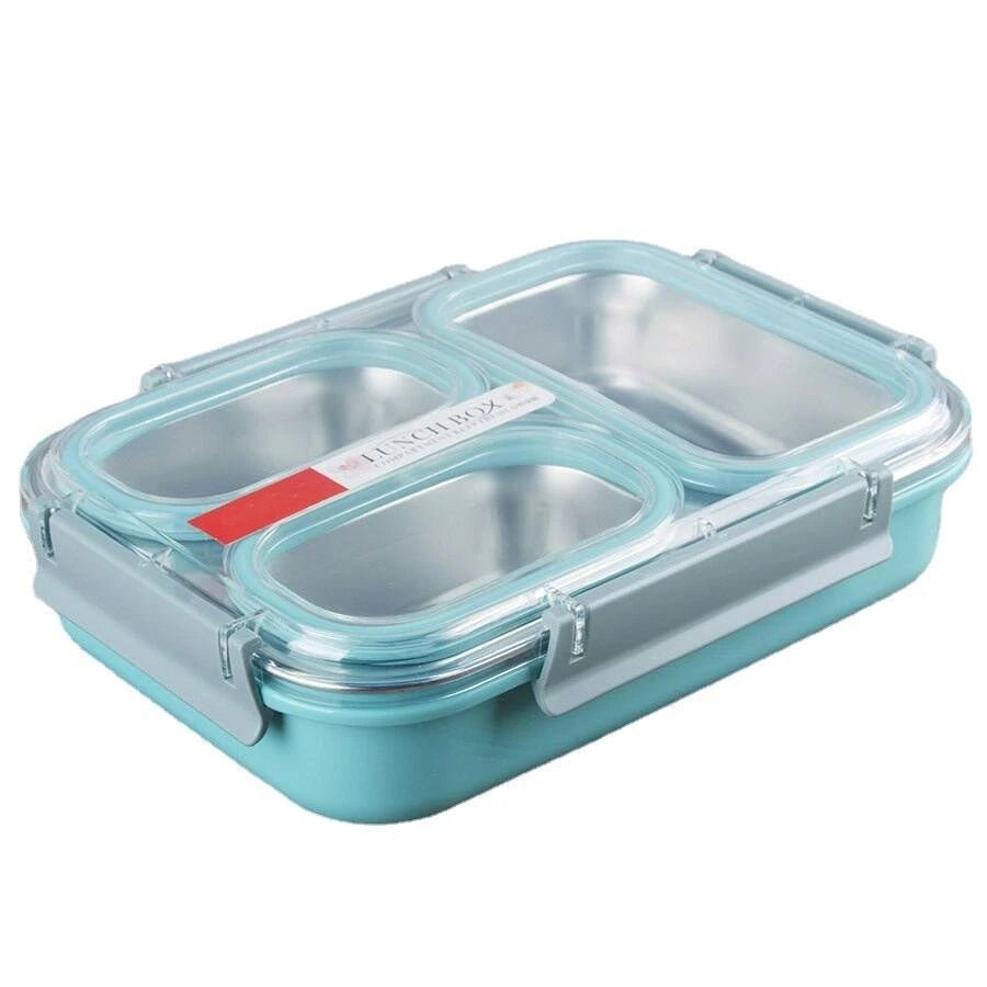 TEDEMEI 3 Containers Lunch Box (1200 ml) 3 Containers Lunch Box - KT Bazar BD Shop