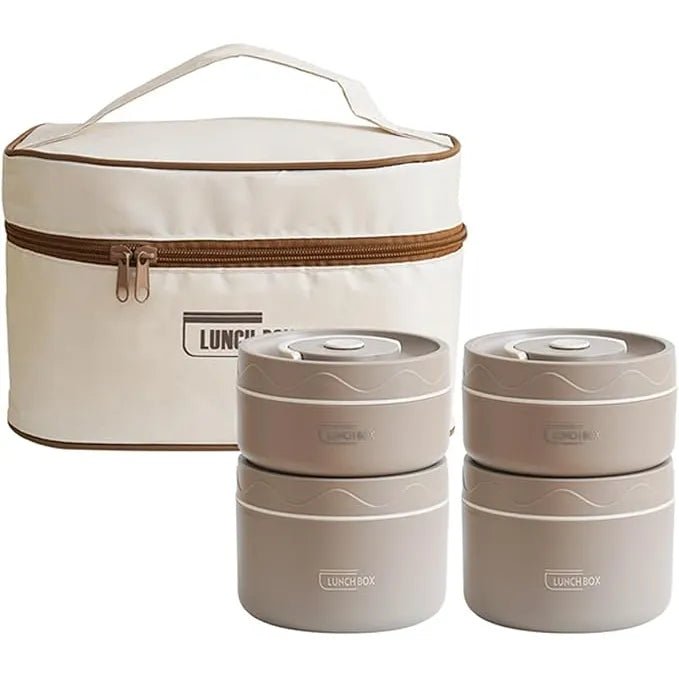 Vacuum Insulated 3 - Layer Stainless Steel Lunch Box - KT Bazar BD Shop