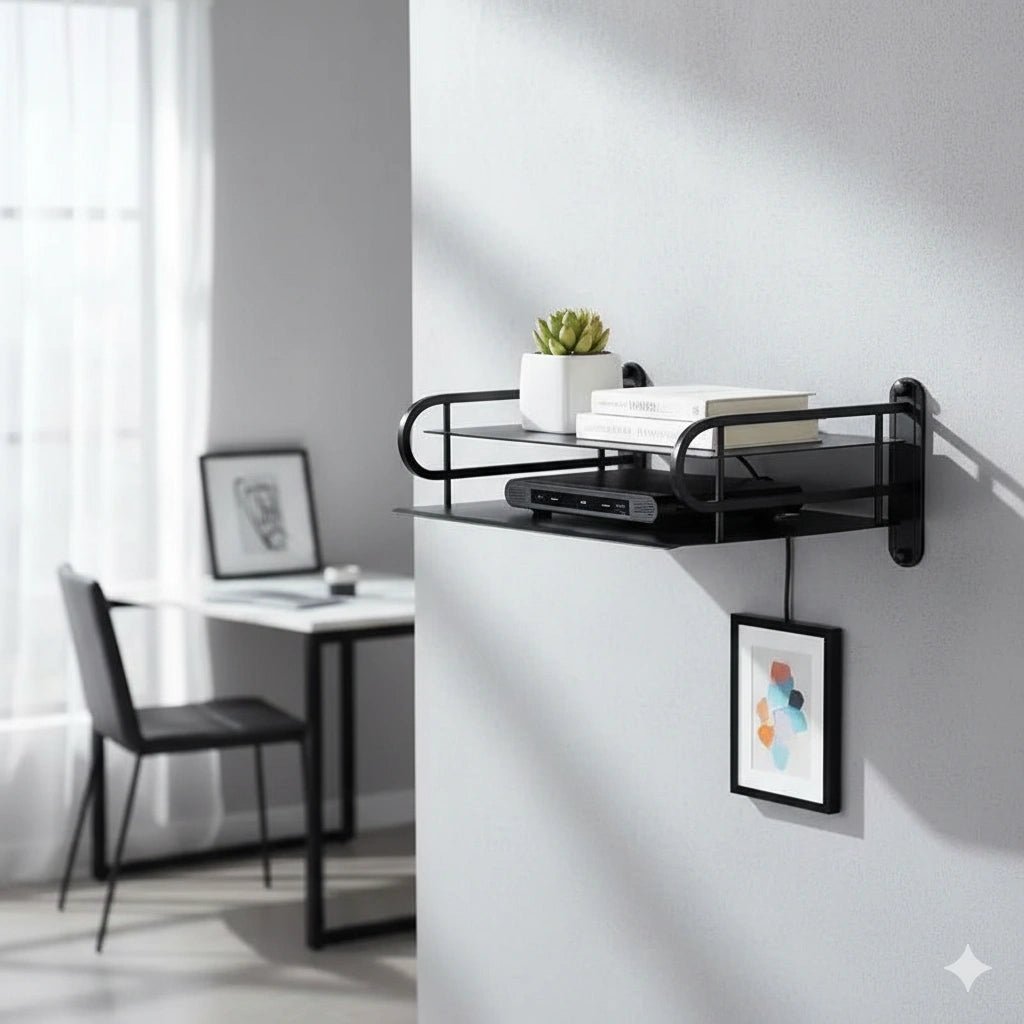 Wall mounted router stand - KT Bazar BD Shop